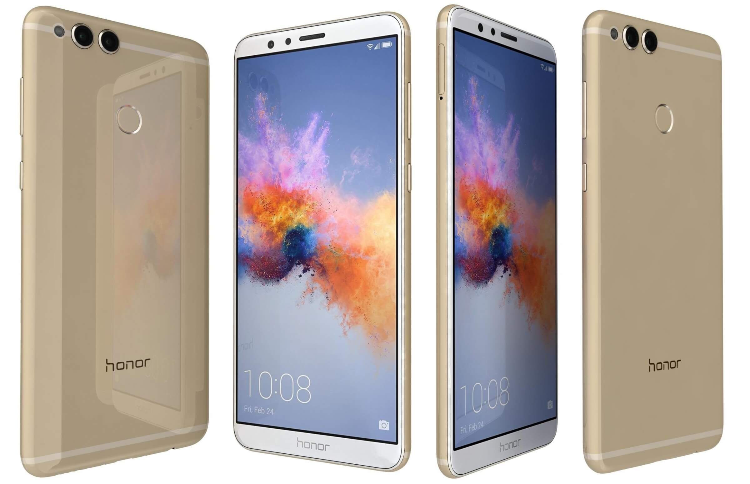 REFURBISHED HUAWEI HONOR 7X 64GB ROM 4GB RAM DISPLAY 6.0 INCHES REAR CAMERA 16MP+2MP FRONT CAMERA 8MP FINGERPRINT (rear-mounted) INBUILT BATTERY BLACK