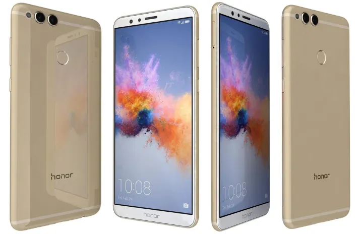 REFURBISHED HUAWEI HONOR 7X 64GB ROM 4GB RAM DISPLAY 6.0 INCHES REAR CAMERA 16MP+2MP FRONT CAMERA 8MP FINGERPRINT (rear-mounted) INBUILT BATTERY BLACK
