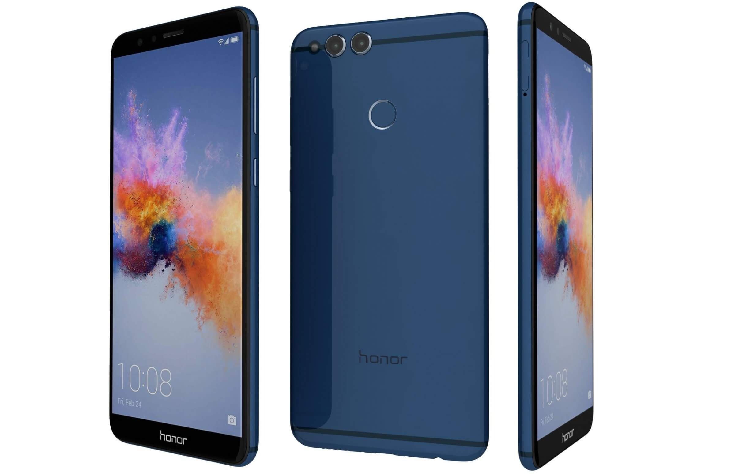REFURBISHED HUAWEI HONOR 7X 64GB ROM 4GB RAM DISPLAY 6.0 INCHES REAR CAMERA 16MP+2MP FRONT CAMERA 8MP FINGERPRINT (rear-mounted) INBUILT BATTERY BLACK