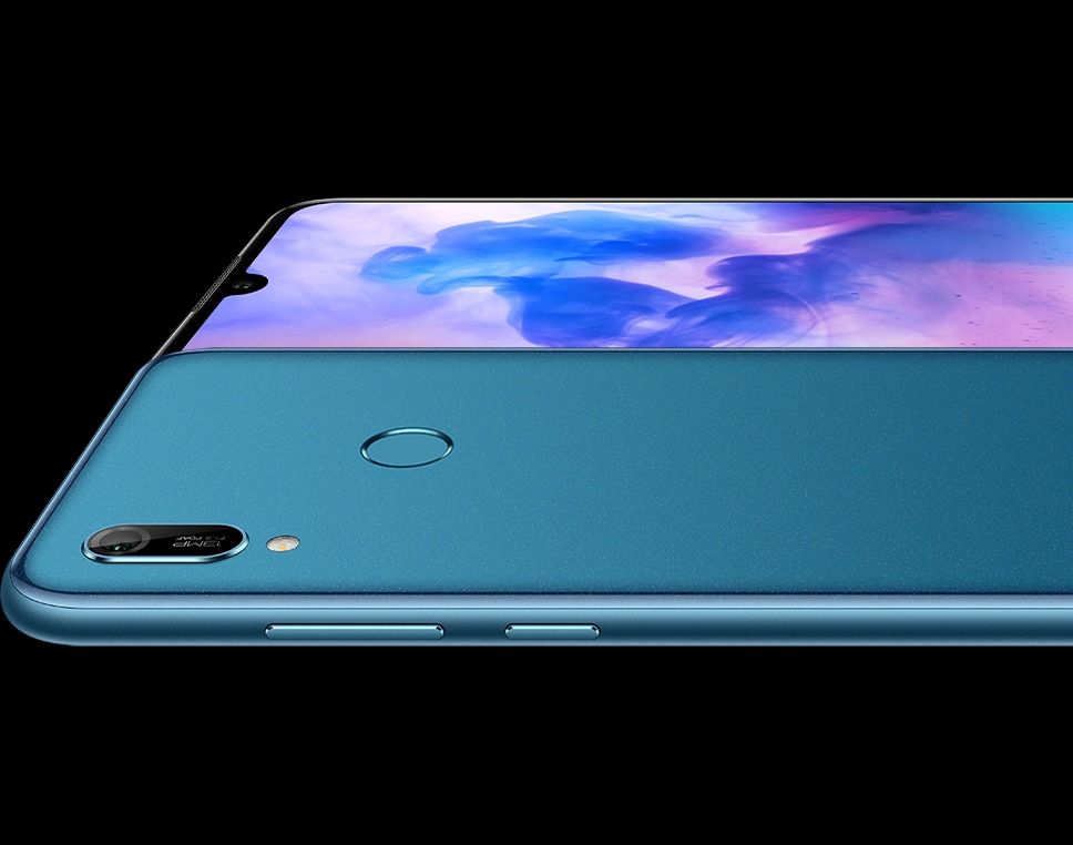 REFURBISHED HUAWEI Y6 PRIME 64GB ROM 3GB RAM DISPLAY 6.0 INCHES REAR CAMERA 13MP FRONT CAMERA 8MP ANDROID 9 BLACK/BLUE