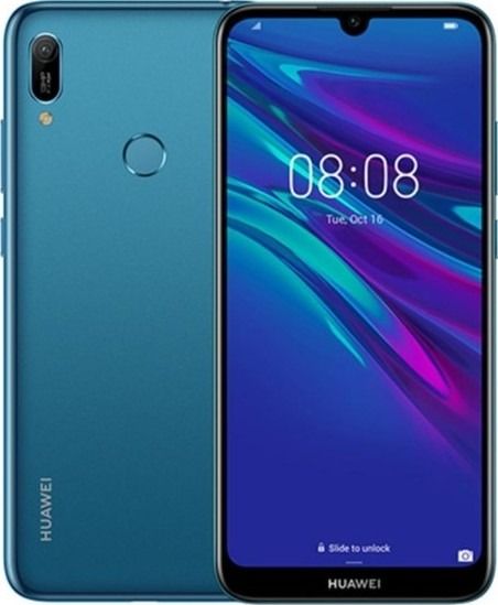 REFURBISHED HUAWEI Y6 PRIME 64GB ROM 3GB RAM DISPLAY 6.0 INCHES REAR CAMERA 13MP FRONT CAMERA 8MP ANDROID 9 BLACK/BLUE