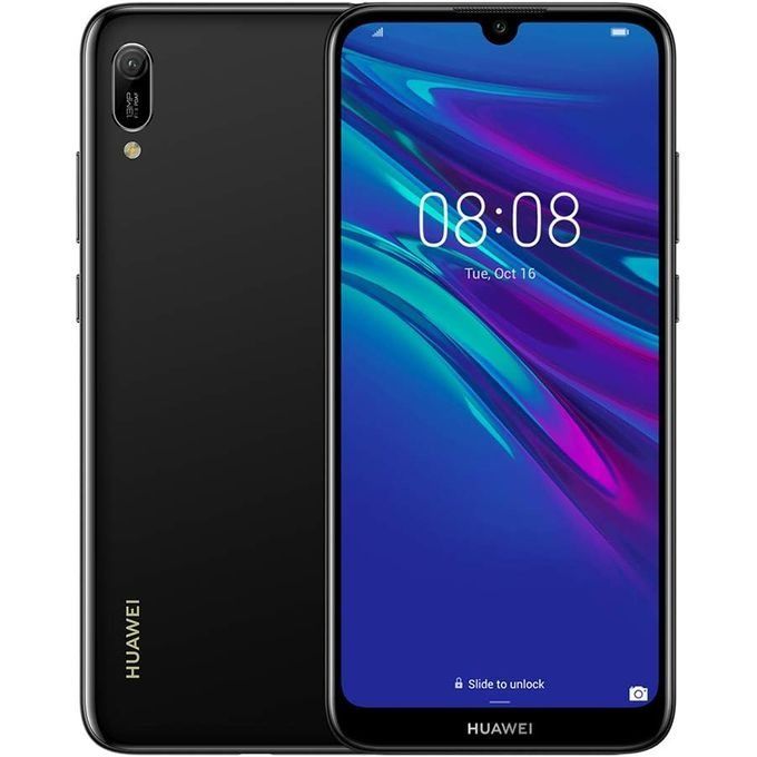 REFURBISHED HUAWEI Y6 PRO 2019 64GB ROM 3GB RAM DISPLAY 6.09 INCHES REAR CAMERA 13.0 MP FRONT CAMERA 8.0MP ANDROID 9 BLACK