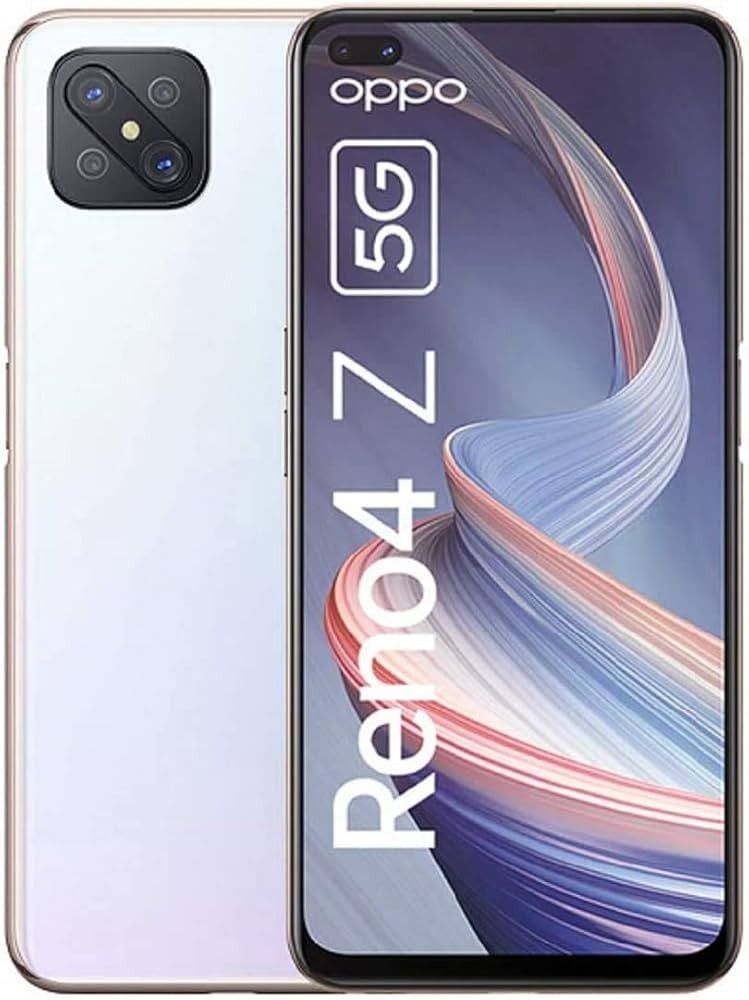 REFURBISHED OPPO RENO 4 Z 128GB ROM 8GB RAM 6.43 INCHES REAR CAMERA 48MP + 8MP + 2MP+2MP FRONT CAMERA 16MP+2MP  BATTERY CAPACITY  4000mAH ANDROID 10 BLUE