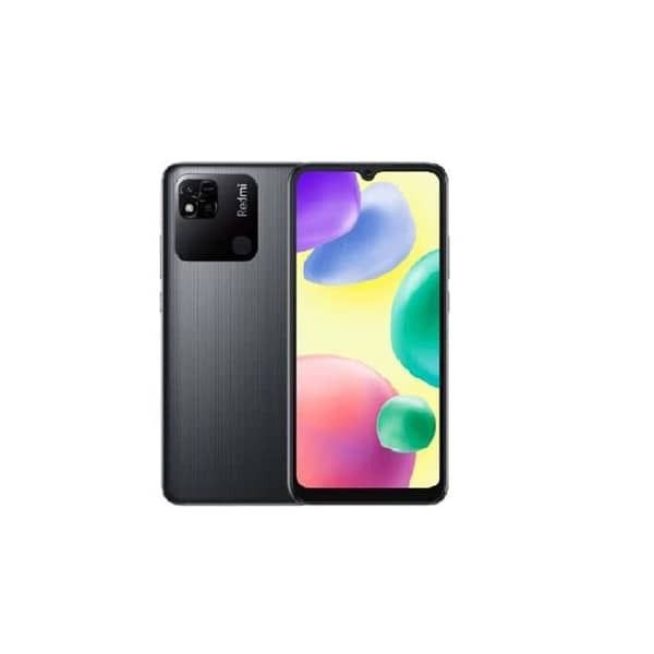 REFURBISHED XIAOMI REDMI 10A 64GB ROM 4GB ROM DISPLAY 6.53 INCHES REAR CAMERA 13MP FRONT CAMERA 5MP BATTERY CAPACITY 5000Mah ANDROID 11 BLACK