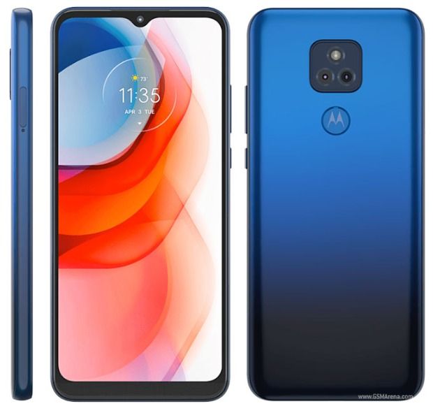 REFURBISHED MOTOROLA G PLAY 2021 32GB ROM 3 GB RAM DISPLAY 6.5 INCHES REAR CAMERA 13MP + 2MP FRONT CAMERA 5MP BATTERY CAPACITY 5000Mah ANDROID 10 BLUE