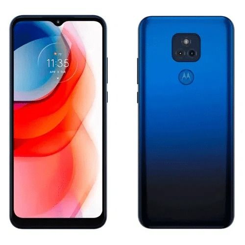 REFURBISHED MOTOROLA G PLAY 2021 32GB ROM 3 GB RAM DISPLAY 6.5 INCHES REAR CAMERA 13MP + 2MP FRONT CAMERA 5MP BATTERY CAPACITY 5000Mah ANDROID 10 BLUE