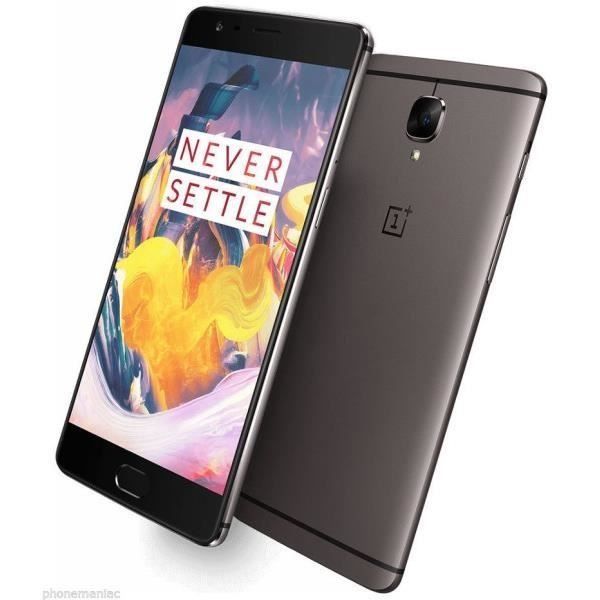 REFURBISHED ONEPLUS 3T 128GB ROM 6GB RAM DISPLAY 5.5 INCHES REAR CAMERA 16MP FRONT CAMERA 16MP ANDROID 9 SILVER