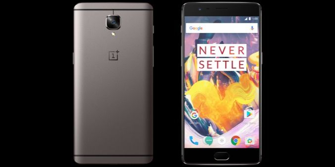 REFURBISHED ONEPLUS 3T 128GB ROM 6GB RAM DISPLAY 5.5 INCHES REAR CAMERA 16MP FRONT CAMERA 16MP ANDROID 9 SILVER