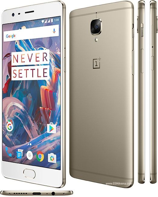 REFURBISHED ONEPLUS 3T 128GB ROM 6GB RAM DISPLAY 5.5 INCHES REAR CAMERA 16MP FRONT CAMERA 16MP ANDROID 9 SILVER