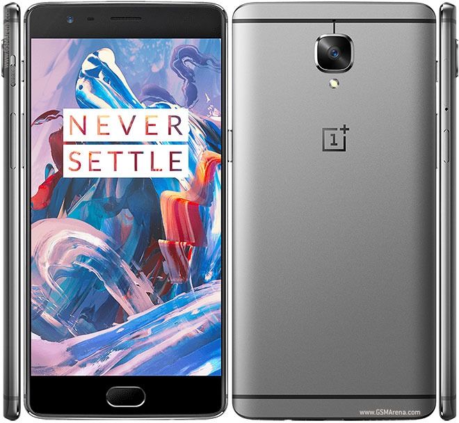 REFURBISHED ONEPLUS 3T 128GB ROM 6GB RAM DISPLAY 5.5 INCHES REAR CAMERA 16MP FRONT CAMERA 16MP ANDROID 9 SILVER