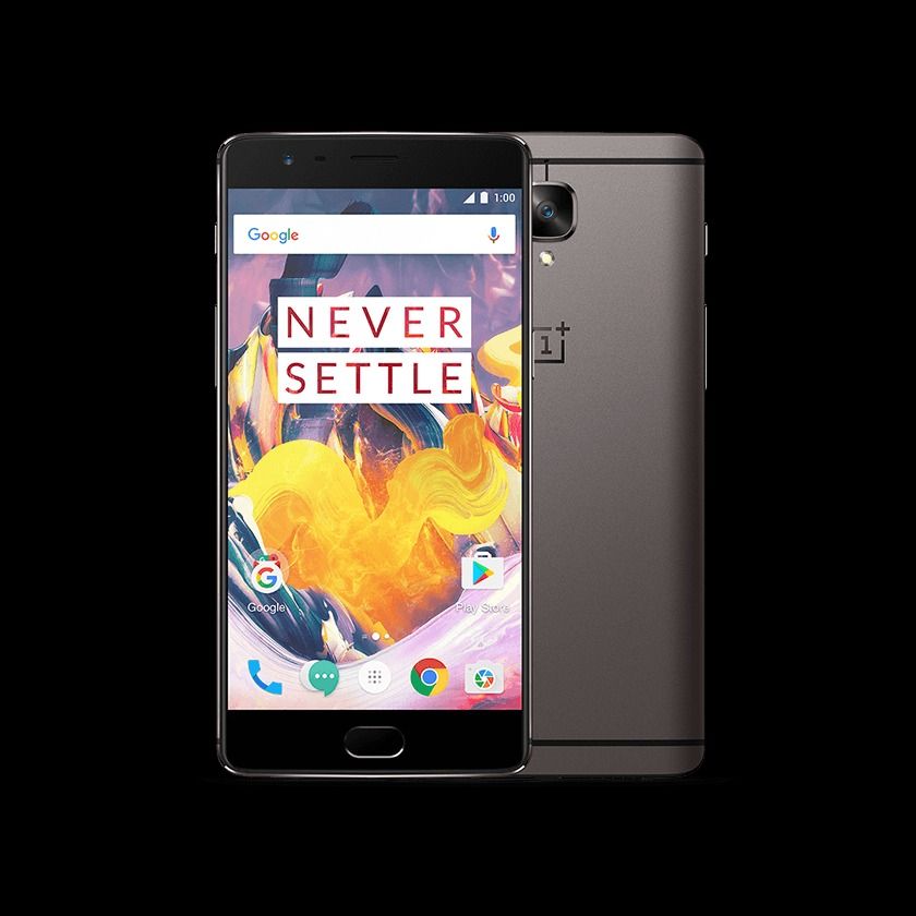 REFURBISHED ONEPLUS 3T 128GB ROM 6GB RAM DISPLAY 5.5 INCHES REAR CAMERA 16MP FRONT CAMERA 16MP ANDROID 9 SILVER