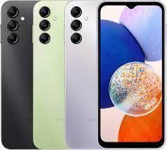 SAMSUNG  GALAXY A14 4G 128GB ROM 6GB RAM DISPLAY 6,60 INCHES REAR CAMERA 50MP + 5MP FRONT CAMERA 13MP BATTERY CAPACITY 500Mah ANDROID 14
