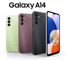 SAMSUNG  GALAXY A14 4G 128GB ROM 6GB RAM DISPLAY 6,60 INCHES REAR CAMERA 50MP + 5MP FRONT CAMERA 13MP BATTERY CAPACITY 500Mah ANDROID 14
