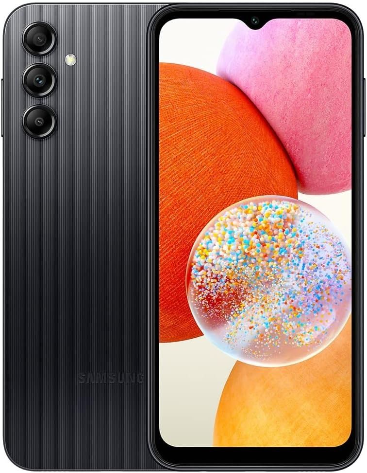 SAMSUNG  GALAXY A14 4G 128GB ROM 6GB RAM DISPLAY 6,60 INCHES REAR CAMERA 50MP + 5MP FRONT CAMERA 13MP BATTERY CAPACITY 500Mah ANDROID 14