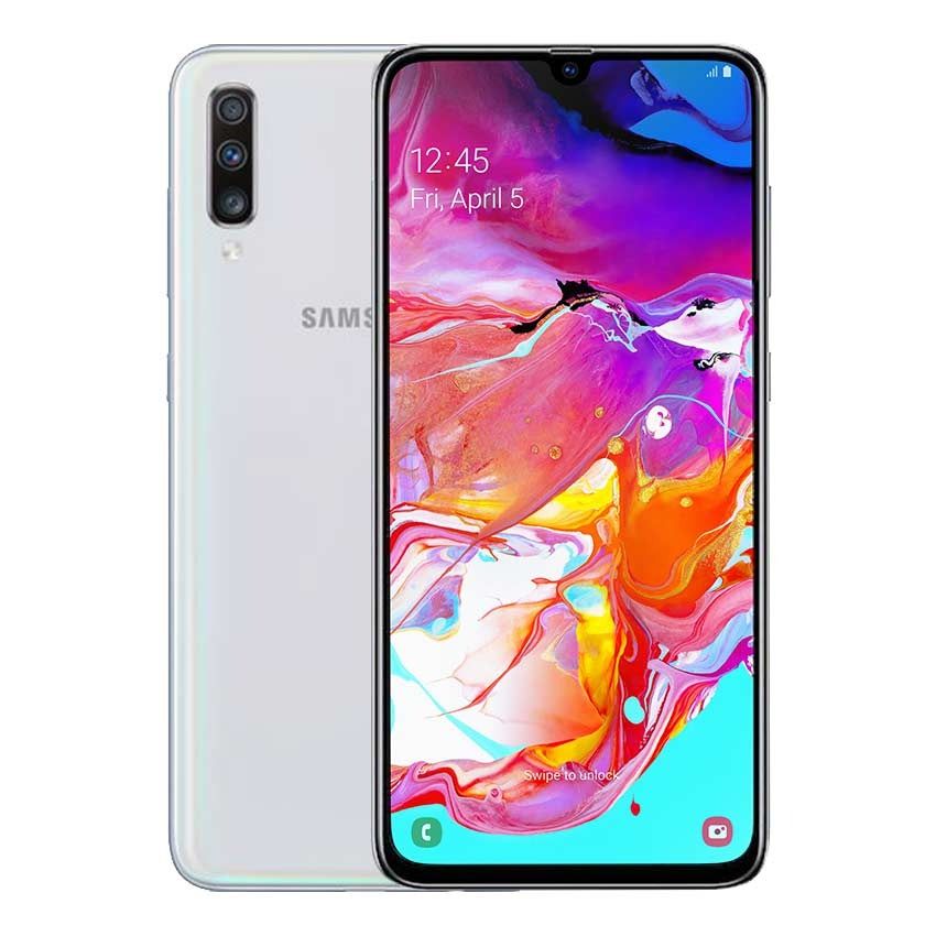 SAMSUNG A50 128GB ROM 6GB RAM DISPLAY 6.4 INCHES REAR CAMERA 25MP + 5MP + 8MP FRONT CAMERA 25MP ANDROID PIE BATTERY CAPACITY 4000Mah