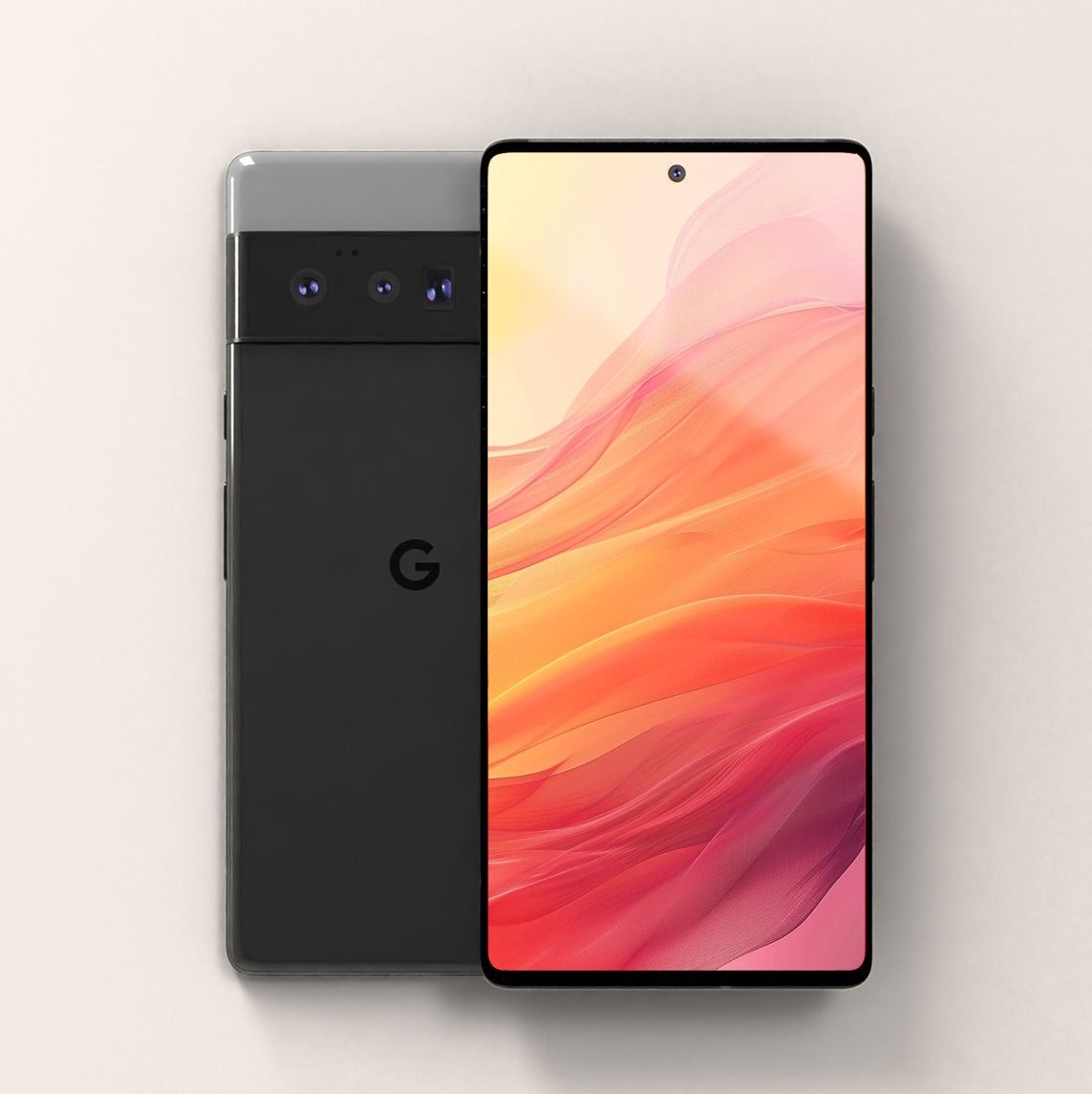 REFURBISHED GOOGLE PIXEL 6 PRO 128GB ROM 8GB RAM DISPLAY 6.7 INCHES REAR CAMERA 50MP + 12MP + 48MP FRONT CAMERA  11.1MP ANDROID 15 BATTERY CAPACITY 5003Mah BLACK