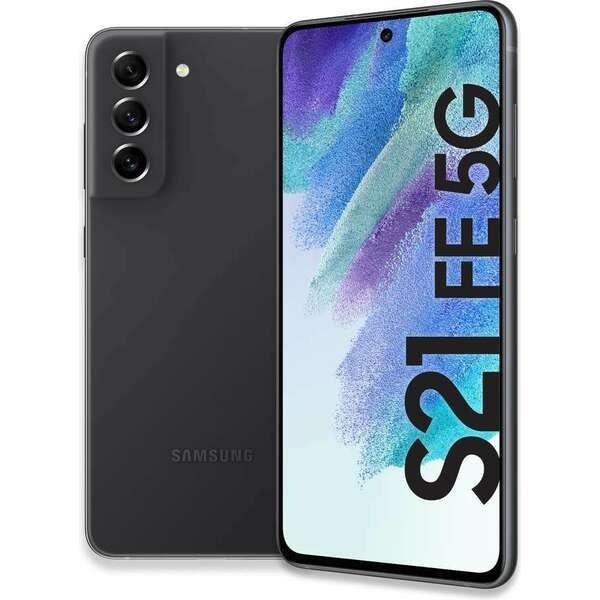 REFURBISHED SAMSUNG S21 FE 5G 128GB ROM 6GB RAM DISPLAY  6.4 INCHES REAR CAMERA 12MP + 12MP + 8MP FRONT CAMERA 32MP ANDROID 15 BATTERY CAPACITY 4500Mah