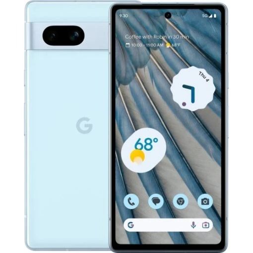 REFURBISHED GOOGLE PIXEL 7A 128GB ROM 8GB RAM DISPLAY 6.1 INCHES REAR CAMERA 64MP + 12MP FRONT CAMERA 10.8 MP BATTERY CAPACITY 4385Mah ANDROID 15