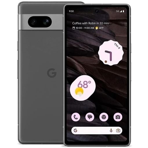 REFURBISHED GOOGLE PIXEL 7A 128GB ROM 8GB RAM DISPLAY 6.1 INCHES REAR CAMERA 64MP + 12MP FRONT CAMERA 10.8 MP BATTERY CAPACITY 4385Mah ANDROID 15