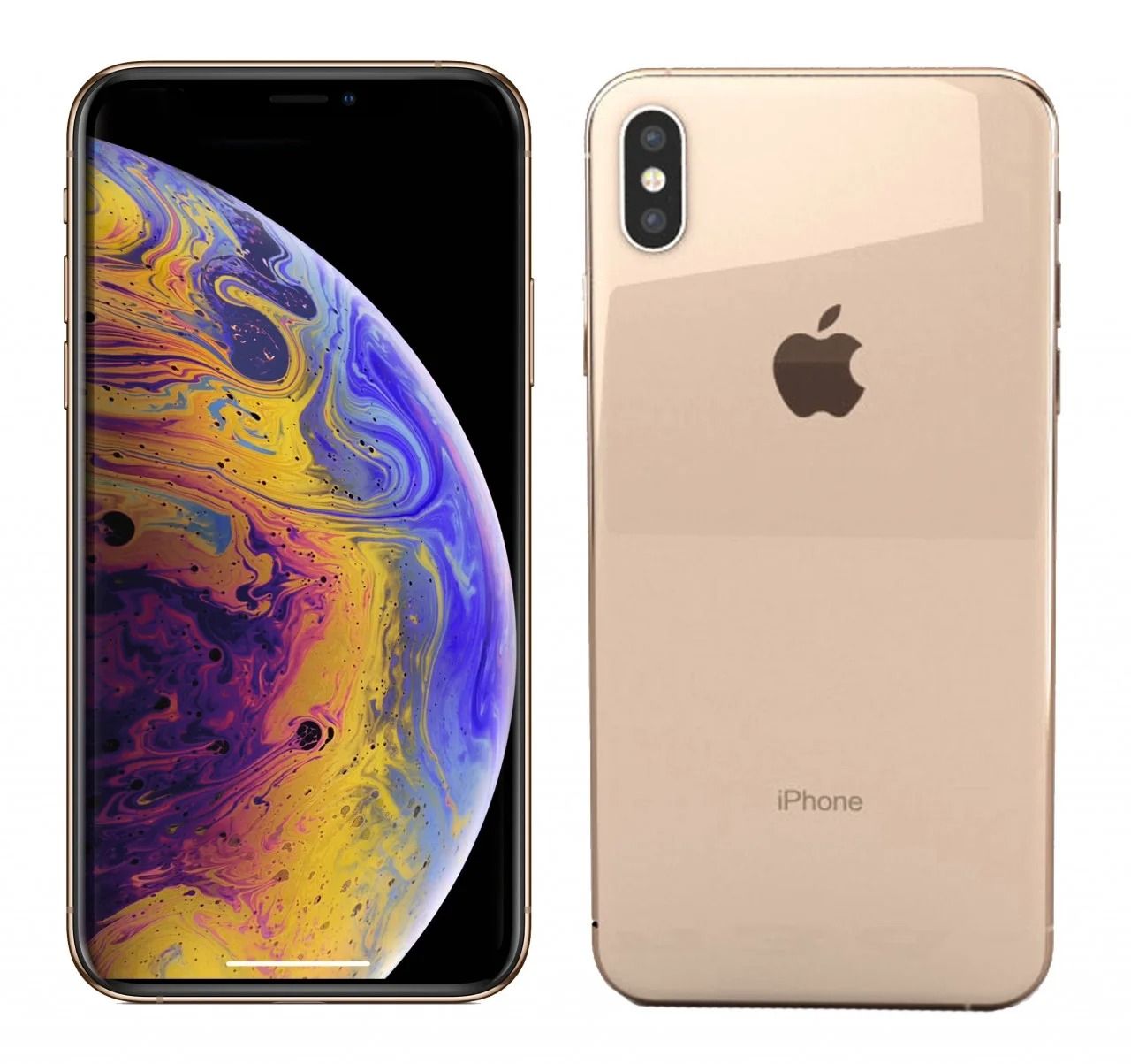 REFURBISHED IPHONE XS MAX 256GB WHITE DISPLAY SIZE 6.5 INCH DUAL REAR CAMERA 12MP + 12MP FRONT CAMERA 8 MP IOS 17 NO FACE ID WHITE