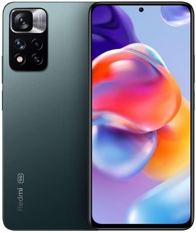 REFURBISHED XIAOMI REDMI NOTE 11 PRO + 5G 256GB ROM 8GB RAM DISPLAY 6.67 INCHES REAR CAMERA 108MP + 8MP + 2MP FRONT CAMERA 16MP BATTERY CAPACITY 5000Mah ANDROID 11