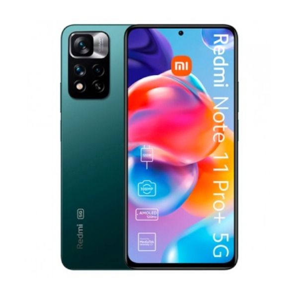 REFURBISHED XIAOMI REDMI NOTE 11 PRO + 5G 256GB ROM 8GB RAM DISPLAY 6.67 INCHES REAR CAMERA 108MP + 8MP + 2MP FRONT CAMERA 16MP BATTERY CAPACITY 5000Mah ANDROID 11