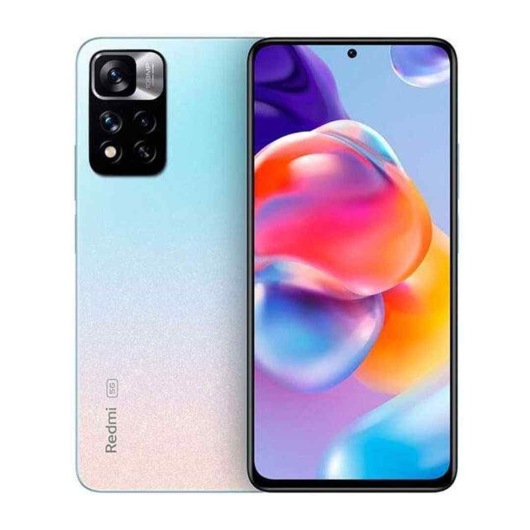 REFURBISHED XIAOMI REDMI NOTE 11 PRO + 5G 256GB ROM 8GB RAM DISPLAY 6.67 INCHES REAR CAMERA 108MP + 8MP + 2MP FRONT CAMERA 16MP BATTERY CAPACITY 5000Mah ANDROID 11