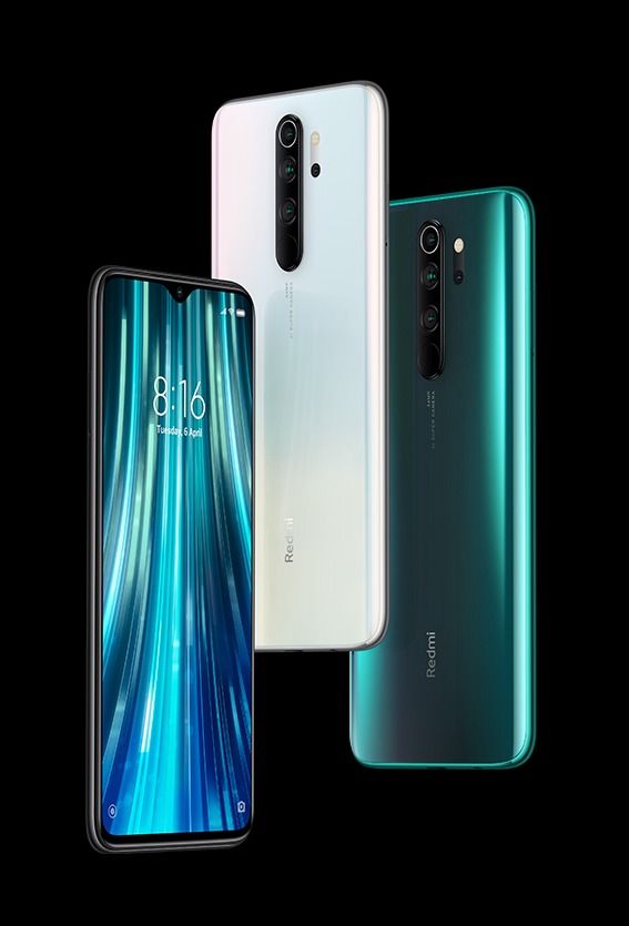 REFURBISHED REDMI NOTE 8 PRO 128GB ROM 8GB RAM DISPLAY 6.53 INCHES REAR CAMERA  64MP + 8MP + 2MP + 2MP FRONT CAMERA 20MP BATTERY CAPACITY 4500Mah BLACK