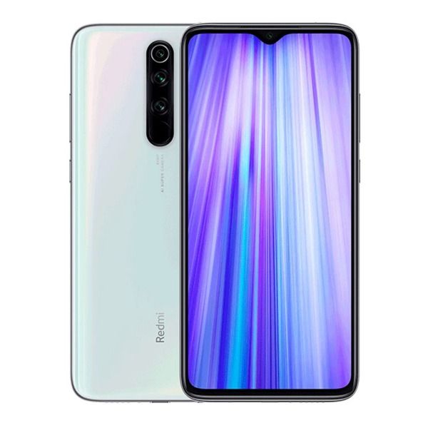 REFURBISHED REDMI NOTE 8 PRO 128GB ROM 8GB RAM DISPLAY 6.53 INCHES REAR CAMERA  64MP + 8MP + 2MP + 2MP FRONT CAMERA 20MP BATTERY CAPACITY 4500Mah BLACK