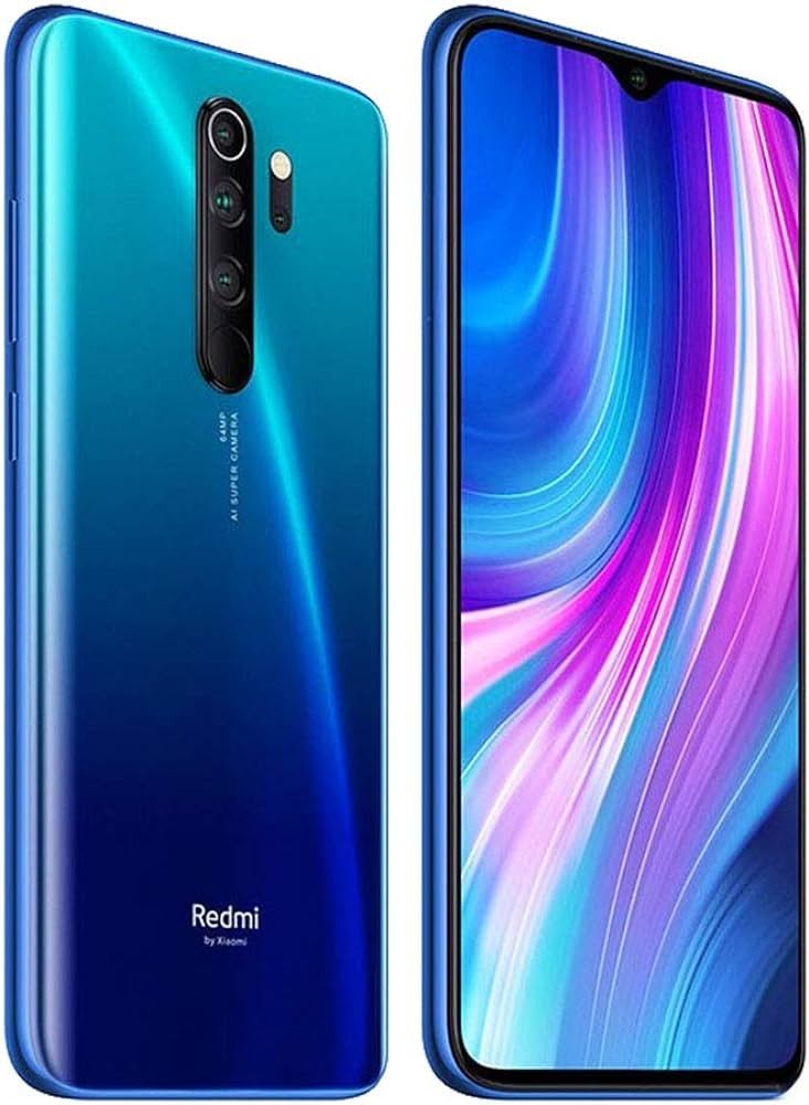 REFURBISHED REDMI NOTE 8 PRO 128GB ROM 8GB RAM DISPLAY 6.53 INCHES REAR CAMERA  64MP + 8MP + 2MP + 2MP FRONT CAMERA 20MP BATTERY CAPACITY 4500Mah BLACK