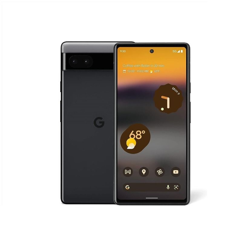 REFURBISHED GOOGLE PIXEL 6A 128GB ROM 8GB RAM DISPLAY 6.1 INCHES REAR CAMERA 12.2MP + 12MP FRONT CAMERA 8MP BATTERY CAPACITY 4410mAh ANDROID 15