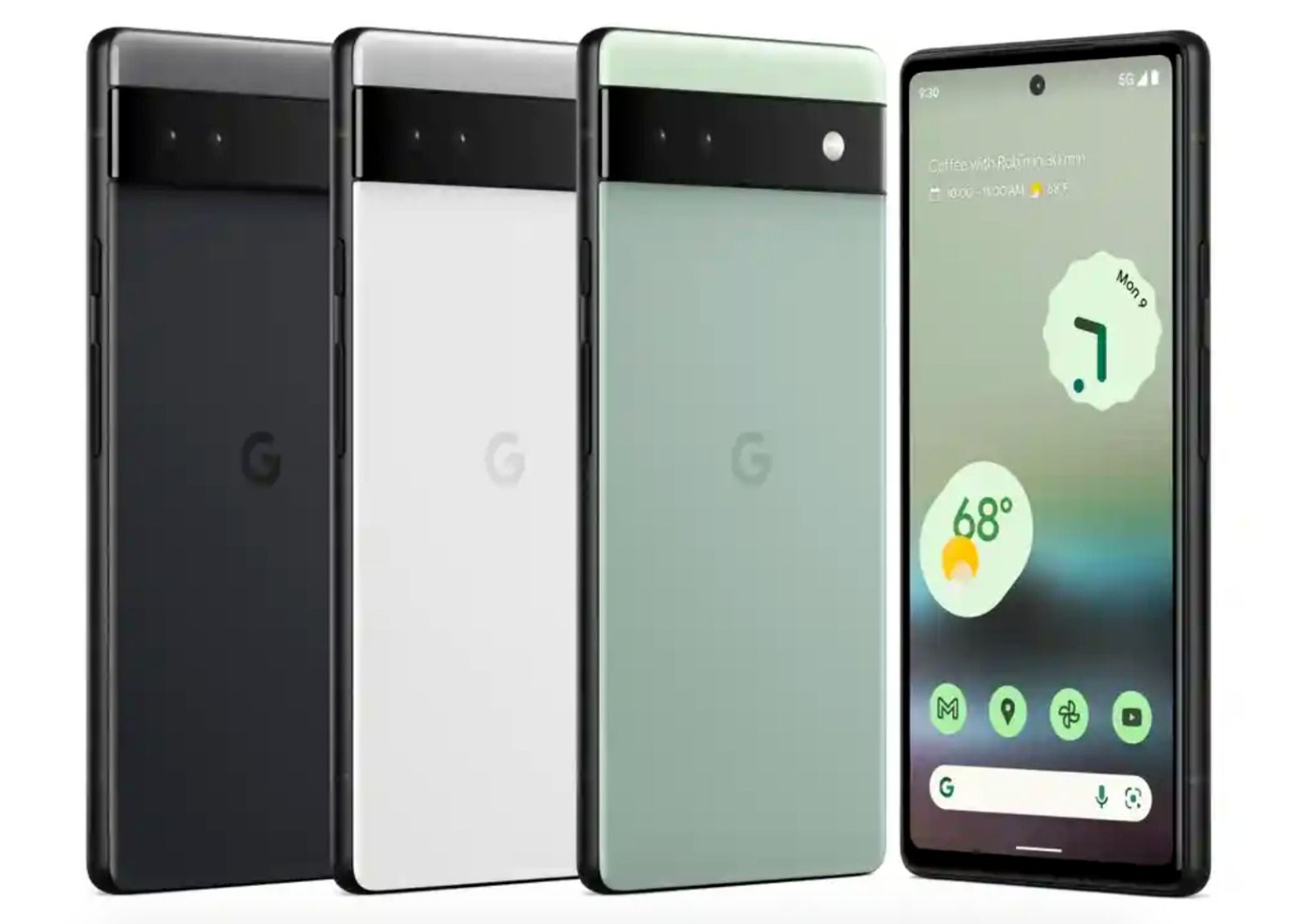 REFURBISHED GOOGLE PIXEL 6A 128GB ROM 8GB RAM DISPLAY 6.1 INCHES REAR CAMERA 12.2MP + 12MP FRONT CAMERA 8MP BATTERY CAPACITY 4410mAh ANDROID 15