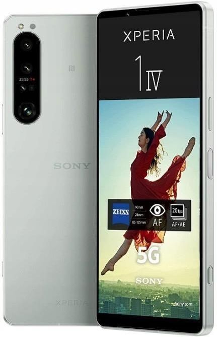 REFURBISHED SONY XPERIA 1 IV 256GB ROM 12GB RAM DISPLAY 6.5 INCHES REAR CAMERA 12MP + 12MP + 12MP FRONT CAMERA 12MP BATTERY CAPACITY 5000Mah GRAY
