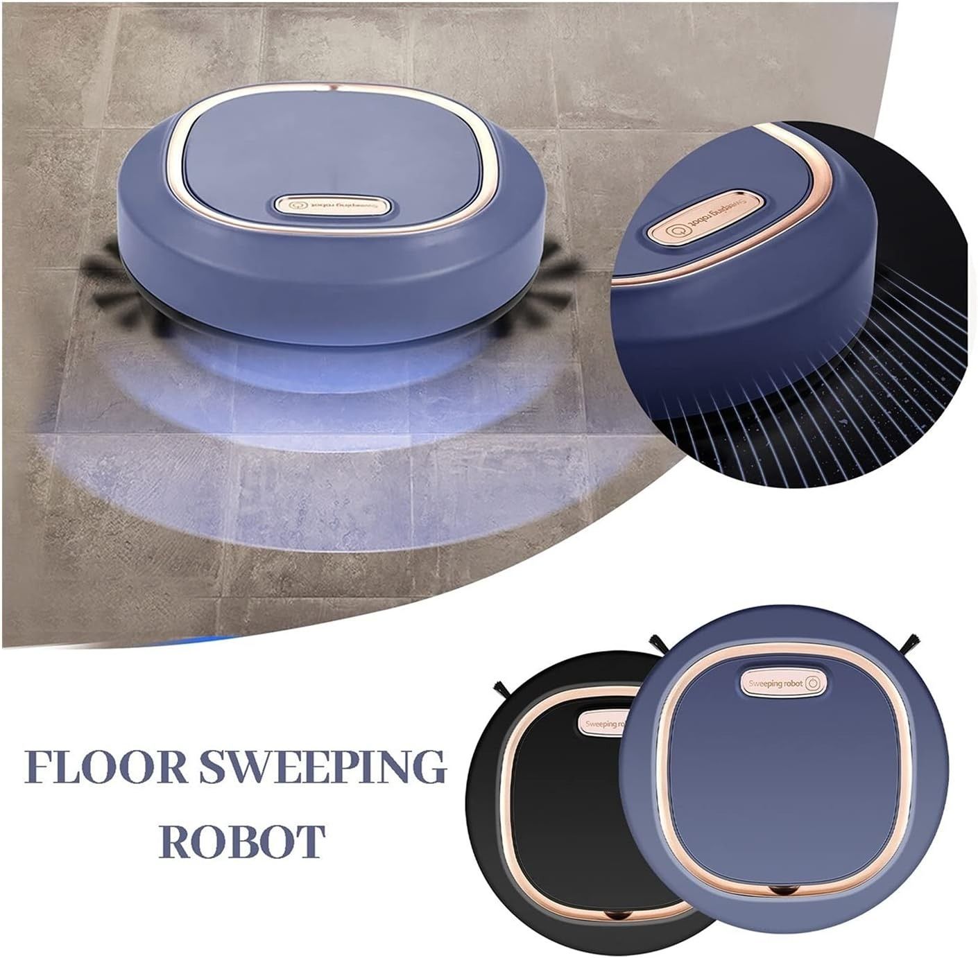 3 in1 Smart Robot Vacuum Cleaner Floor Carpet Sweeping Mop Auto Cleaning