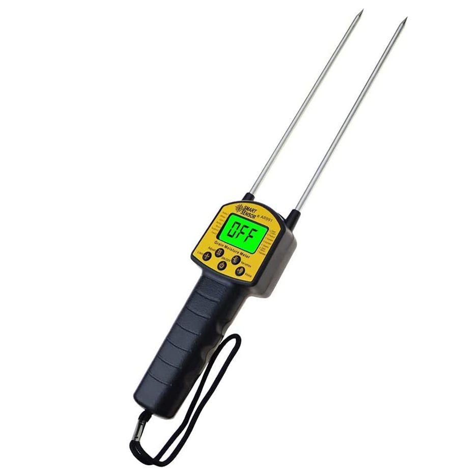 Smart Sensor AR991 Grain Moisture Meter Digital Moisture Meter Use For Corn,Wheat,Rice,Bean,Wheat Flour Fodder Rapeseed Seed