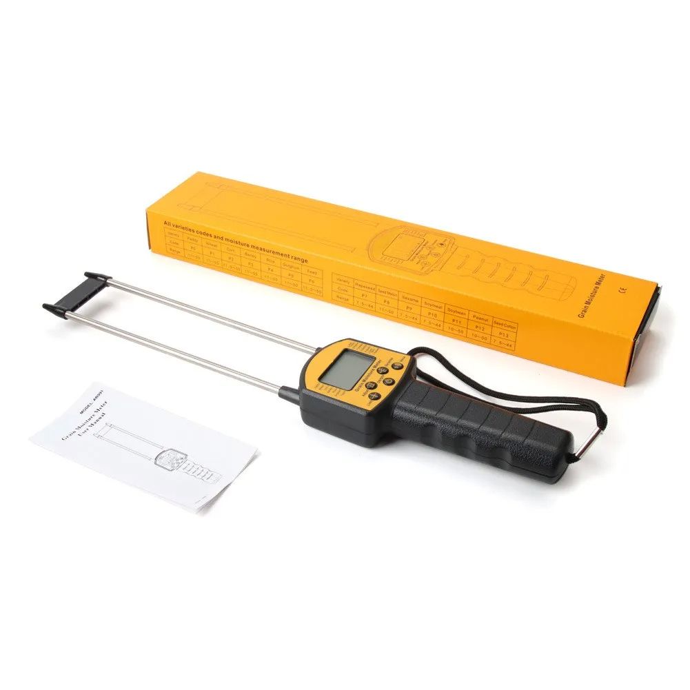 Smart Sensor AR991 Grain Moisture Meter Digital Moisture Meter Use For Corn,Wheat,Rice,Bean,Wheat Flour Fodder Rapeseed Seed