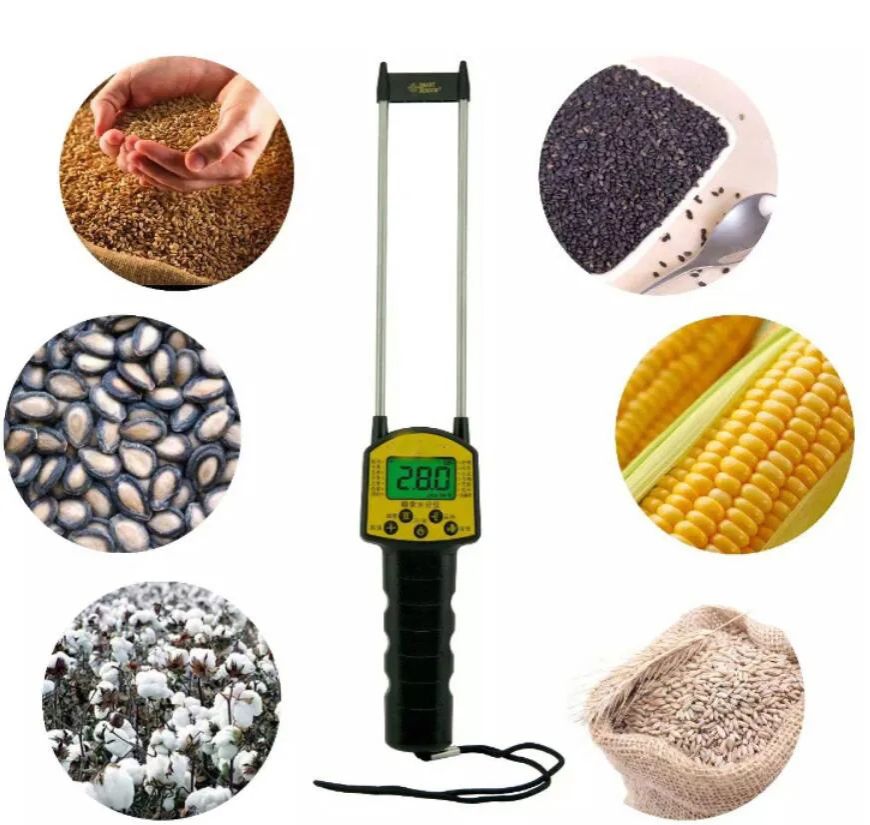 Smart Sensor Digital Grain Moisture Meter, Moisture Hygrometer Tester