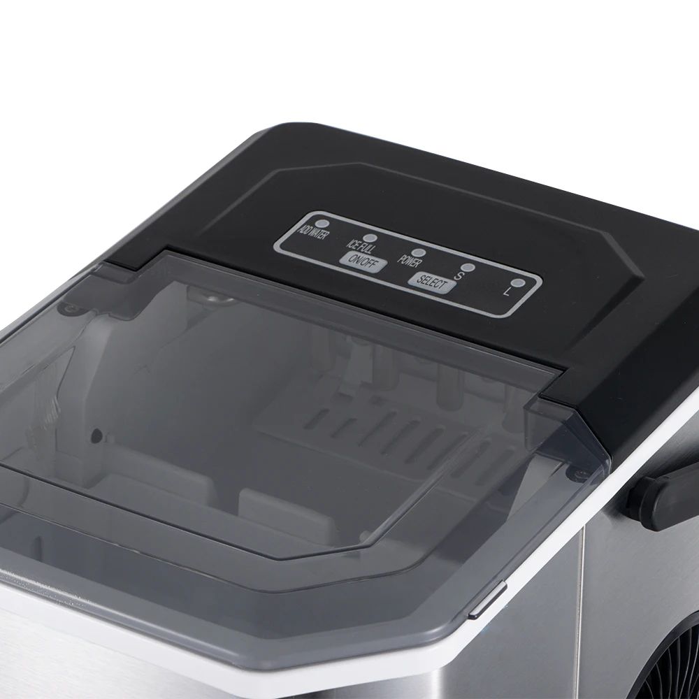 Commerical Household Automatic Countertop Portable Small Mini Ice Cube Maker Machine for Home Automatic Cleaning
