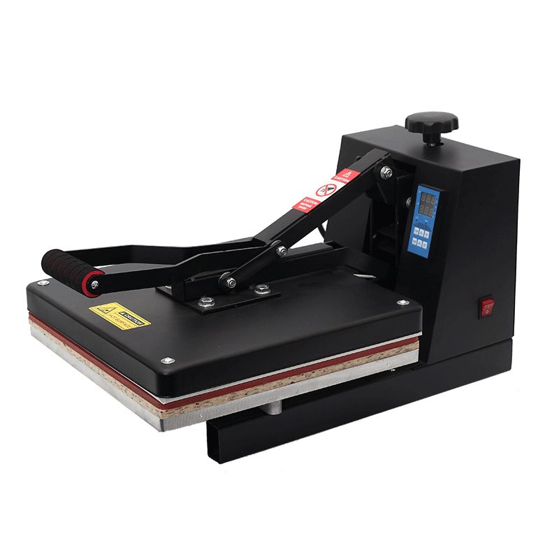 A3 Size 38*38 Flatbed Manual T Shirt Printing Clamshell Heat Press Transfer Sublimation Machine