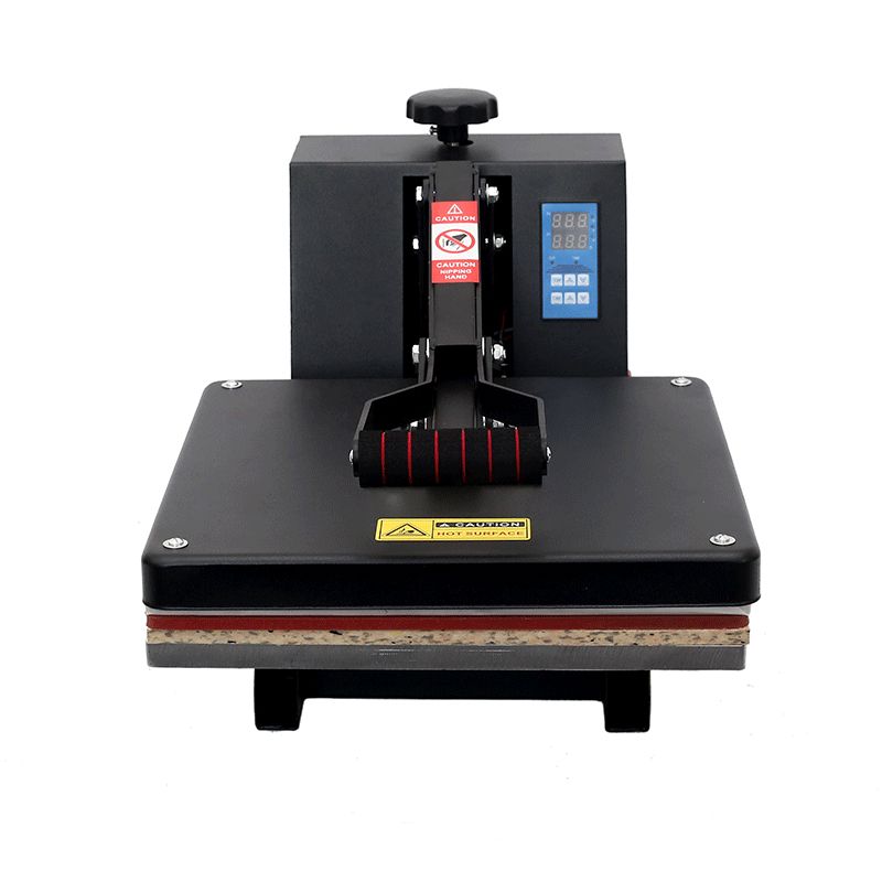 A3 Size 38*38 Flatbed Manual T Shirt Printing Clamshell Heat Press Transfer Sublimation Machine