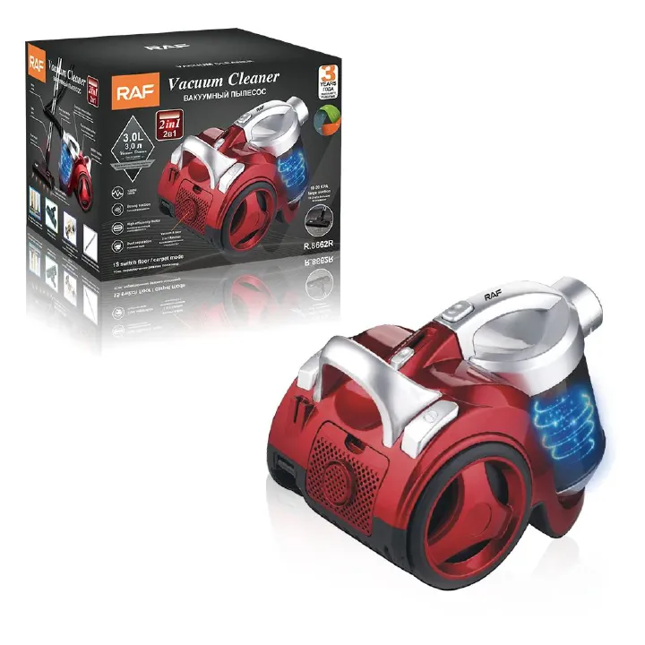 RAF 1200W Vacuum Cleaner with 3L Dust tank Strong Suction High Efficiency Motor and Dual 2in1 Vacuum Blow Function
