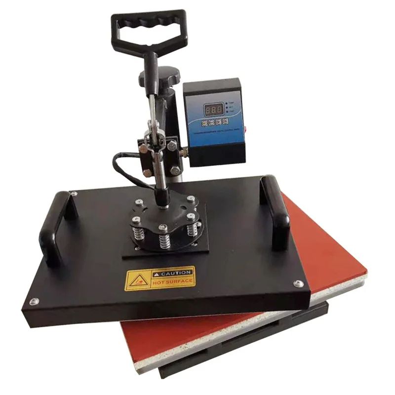 8 in 1 Manual Grade Electric Sublimation Digital Media Heat Press Machine for Printing on Clothes Paper Labels More