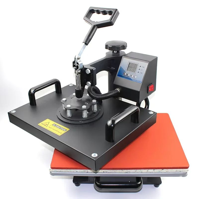 8 in 1 Manual Grade Electric Sublimation Digital Media Heat Press Machine for Printing on Clothes Paper Labels More