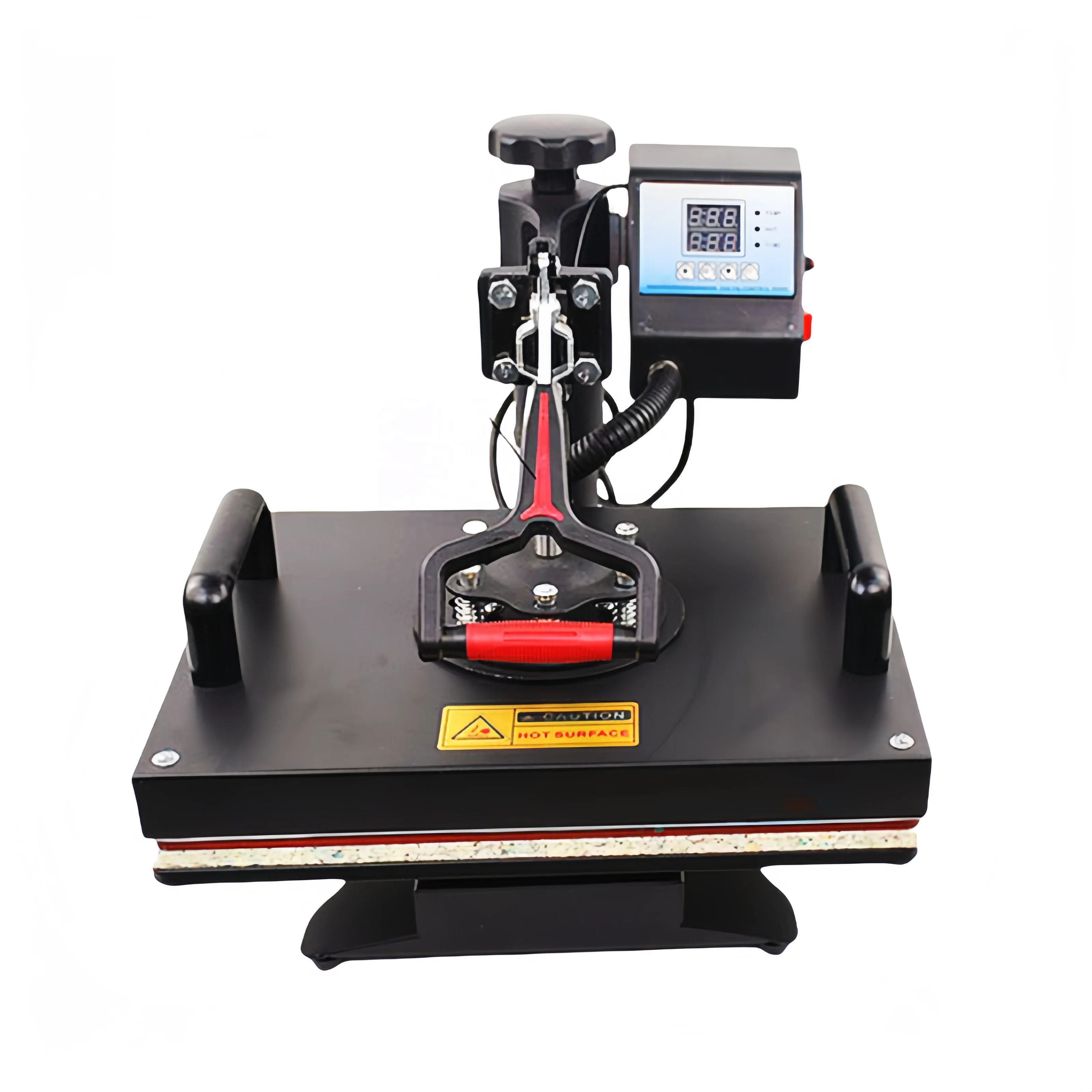 8 in 1 Manual Grade Electric Sublimation Digital Media Heat Press Machine for Printing on Clothes Paper Labels More