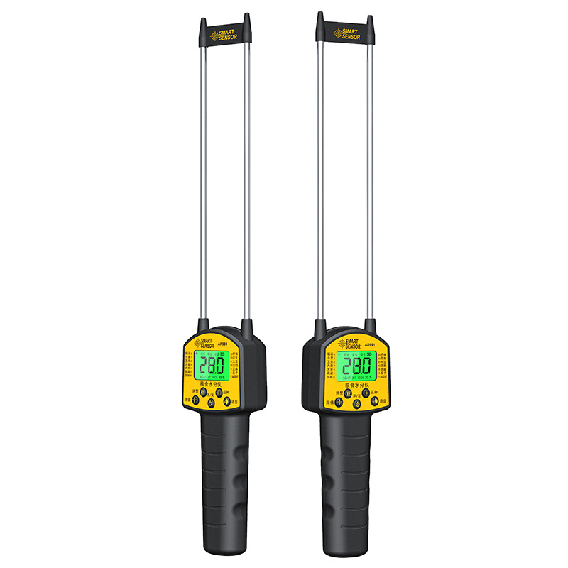 Digital Grain Moisture Meter AR991 Smart Sensor Use for Corn Wheat Rice Bean Peanut Moisture Humidity Tester