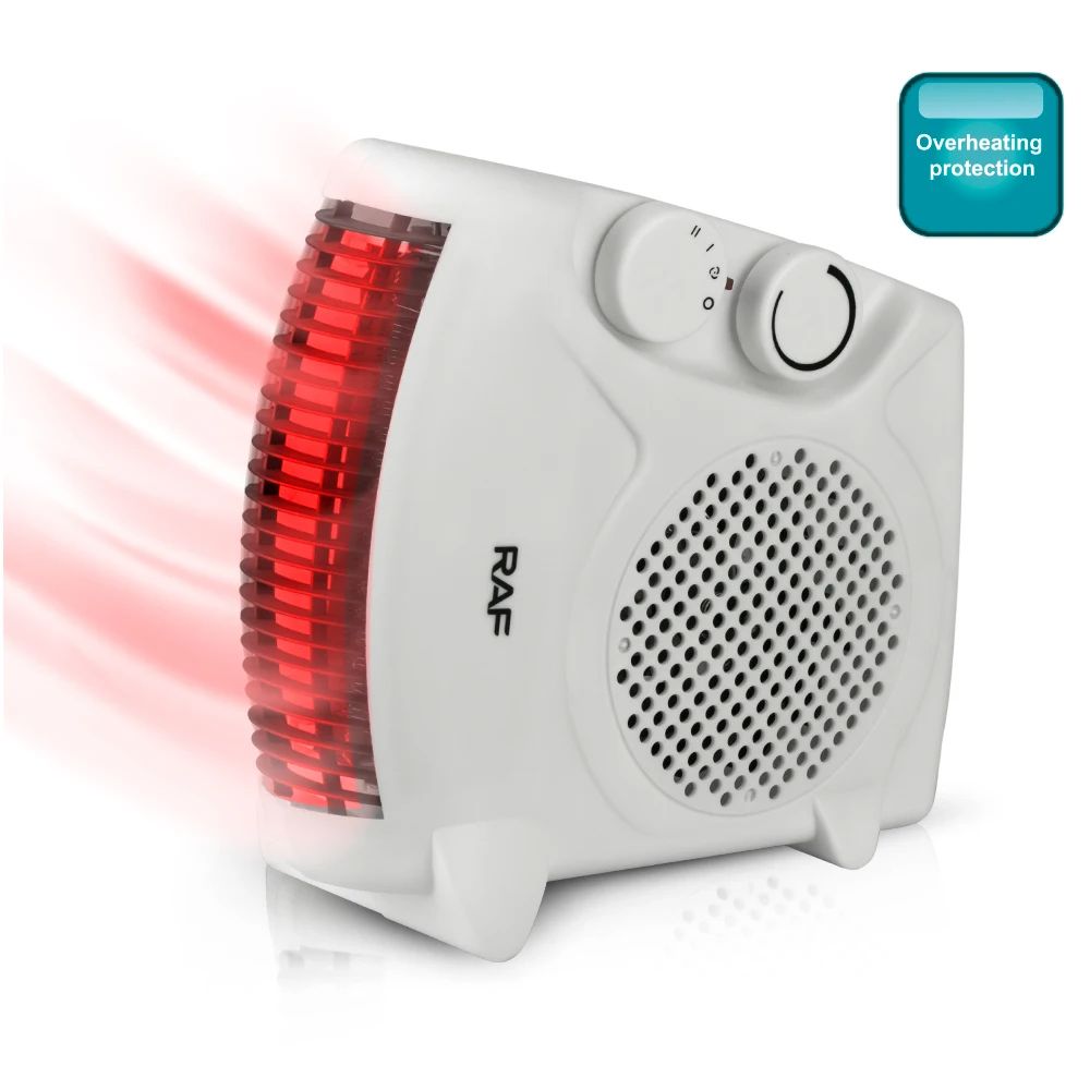 Fan Heater 2000W Fast Heating Large Vents Portable Compact Size Overheating protection Safe Home Appliance