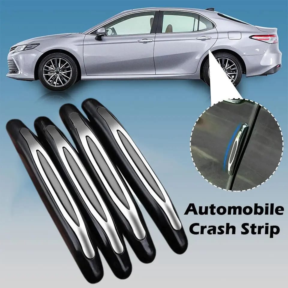 ANTISCRATCH STRIP. 4 piece car door anticrash strip, can protect your car from the vast majority of small friction. Efficient.