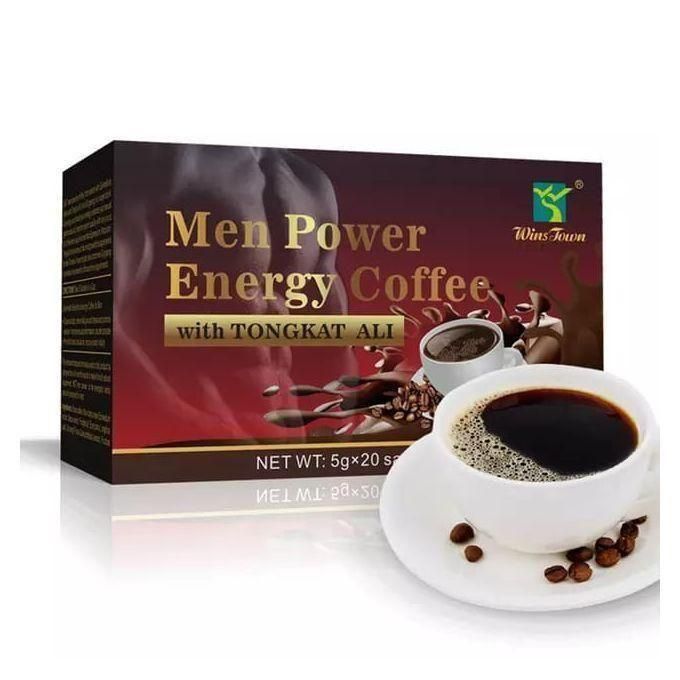 MEN'S POWER ENERGY COFFEE WITH TONGKAT ALI ENHANCES LIBIDO 20SACHETS. . Coffee is a potent source of healthful antioxidants. Caffeine provides a short-term memory boost. Coffee may help protect again