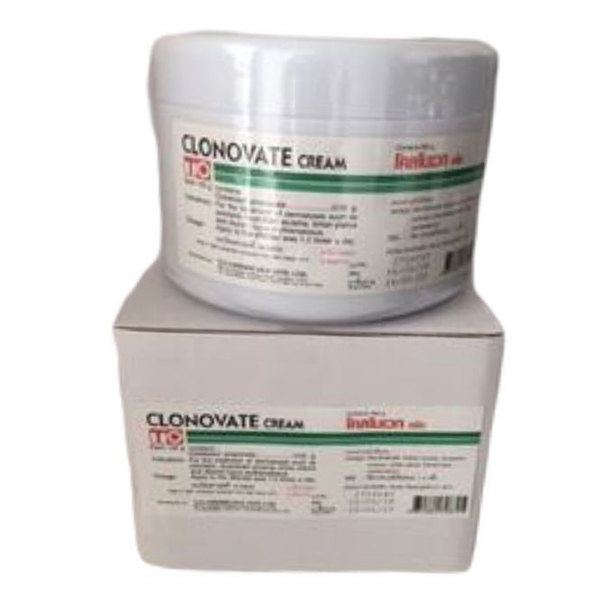Clonovate Skin Brightening And Darkspots Removal Cream Big Jar 450g. Brighten dark knuckles, elbows, and knees Fade skin discoloration. Stimulates the production of collagen. Eliminate acne and acne