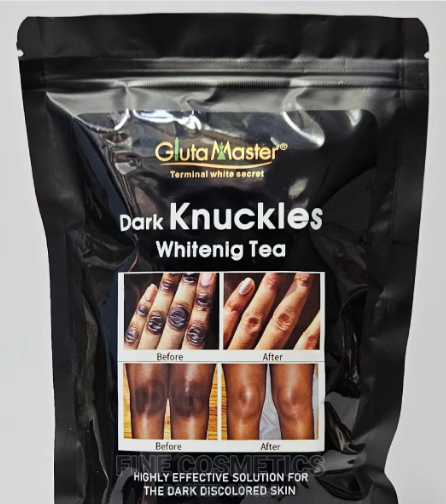 Gluta Master Dark Knuckles Whitening Tea. A highly effective herbal solution formulated to combat dark, discolored skin on knuckles and other problem areas from within. Targets Hyperpigmentation: Help